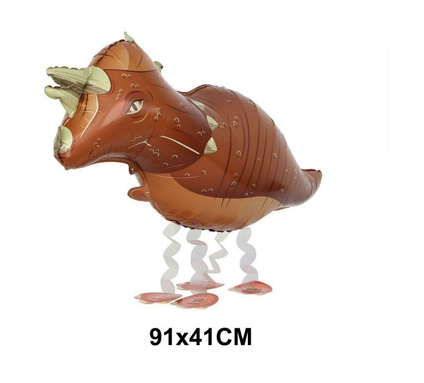 Dinosaurs Balloons Animals Airwalker Foil Helium Kids Fun Parties Jungle