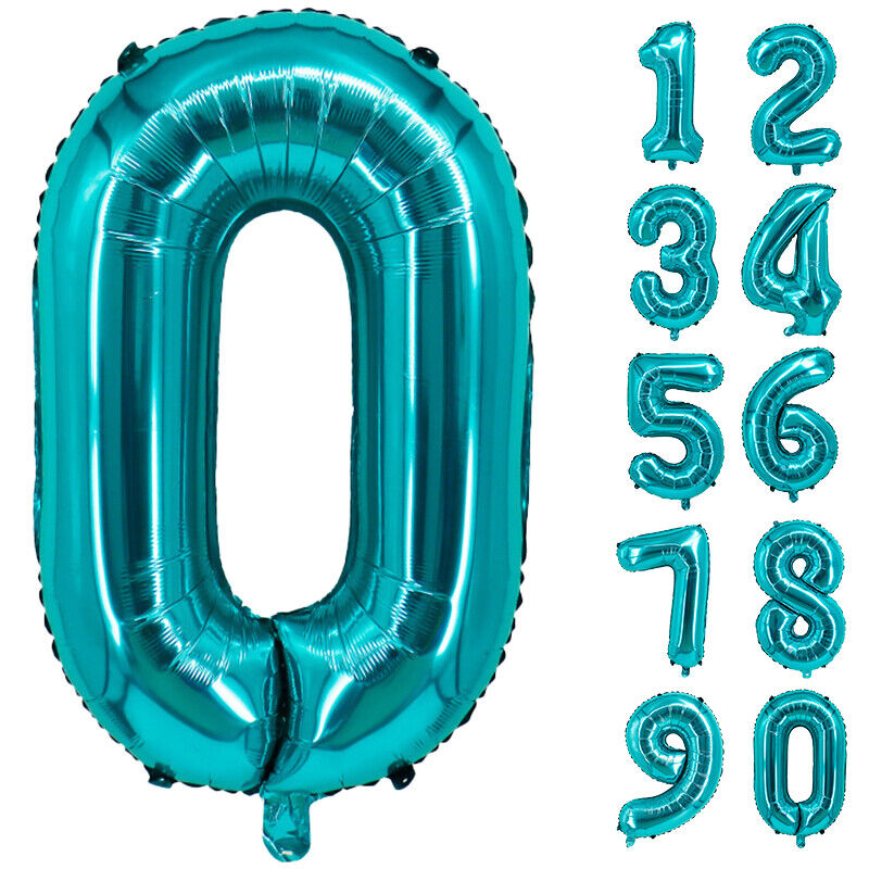 Giant Foil Number Balloons letter Air Helium Birthday Age Party Wedding 32