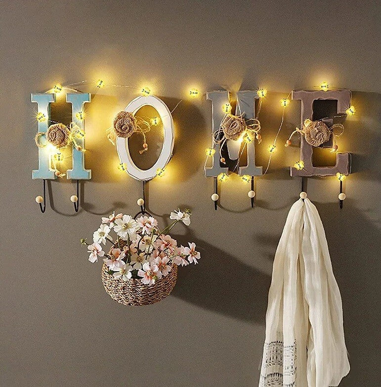 Bee Fairy Lights in Use