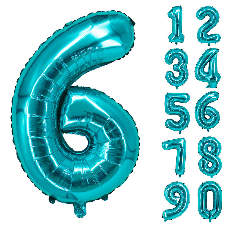 Giant Foil Number Balloons letter Air Helium Birthday Age Party Wedding 32