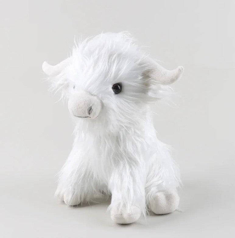 Clever Highland  Soft Cow Coo Cuddly Toy Plush Stuffed Scottish Scotland Gift UK
