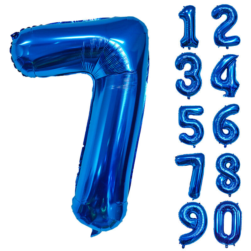 Giant Foil Number Balloons letter Air Helium Birthday Age Party Wedding 32