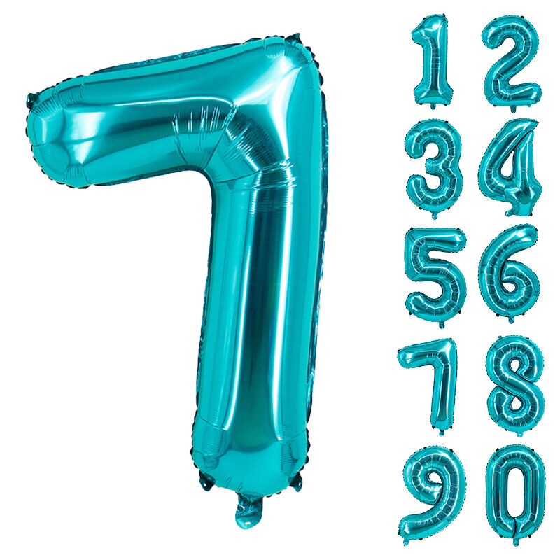 Giant Foil Number Balloons letter Air Helium Birthday Age Party Wedding 32