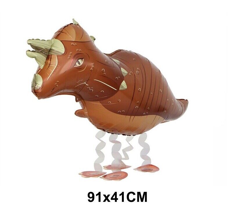 Dinosaurs Balloons Animals Airwalker Foil Helium Kids Fun Parties Jungle