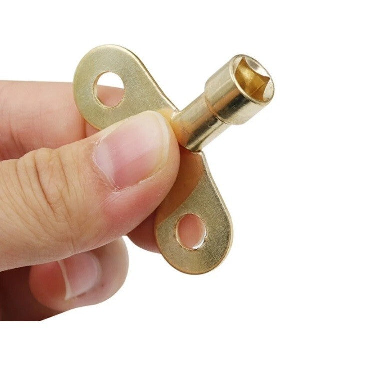 Radiator Plumbing x 10 Bleed Bleeding Key Keys Solid Brass for Venting Air Valve