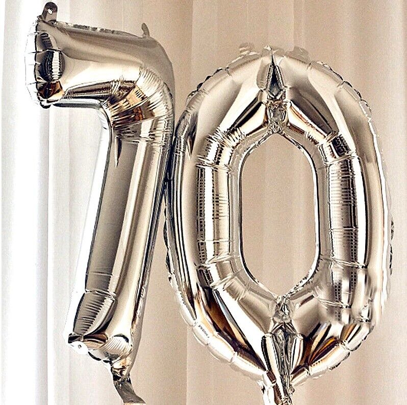 Giant Foil Number Balloons letter Air Helium Birthday Age Party Wedding 32