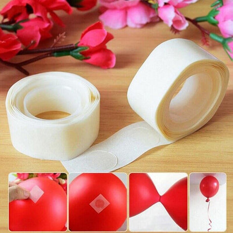 100-500 Dots Adhesive Tape Double Sided Glue Sticker DIY Air Balloon Decor Party