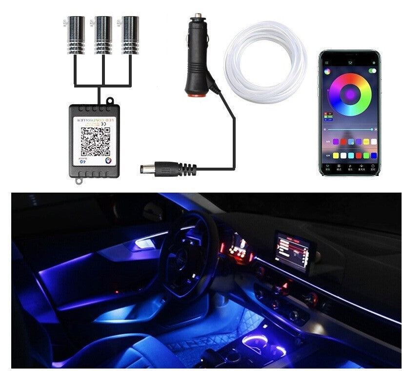 Car LED Neon Lamp Interior