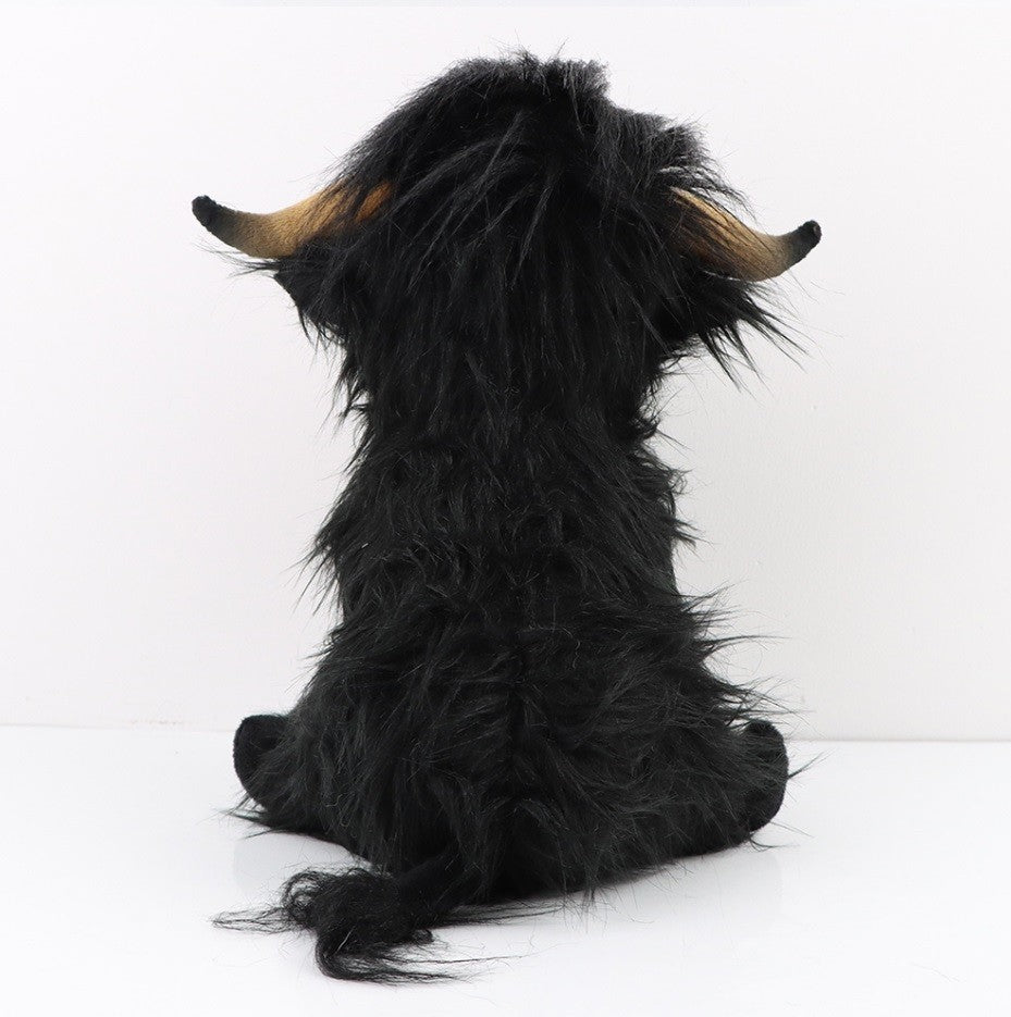 Clever Highland  Soft Cow Coo Cuddly Toy Plush Stuffed Scottish Scotland Gift UK