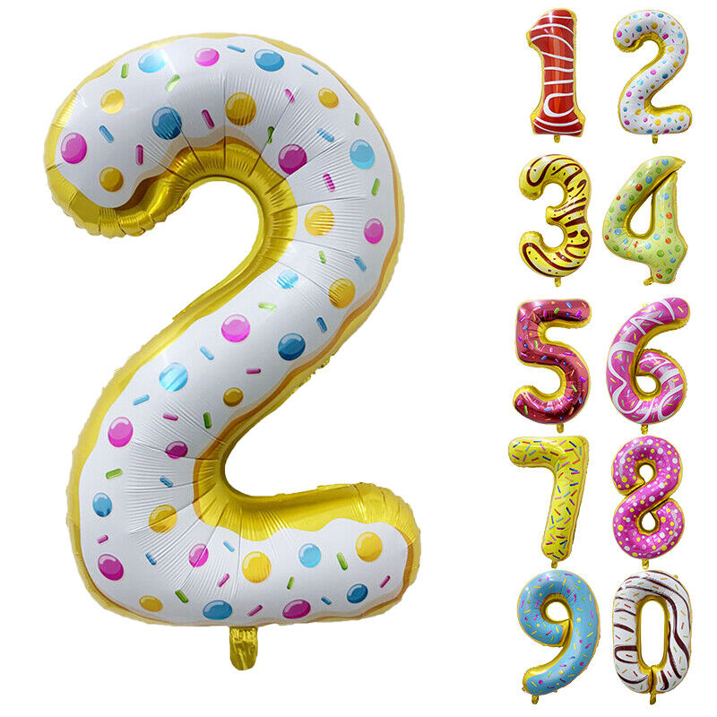 Giant Foil Number Balloons letter Air Helium Birthday Age Party Wedding 32