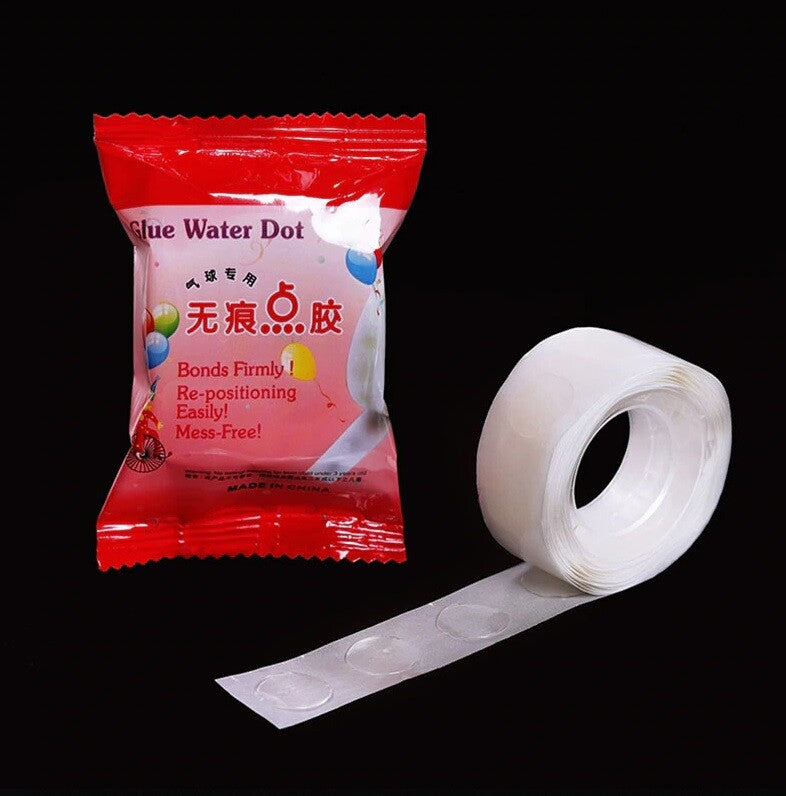 100-500 Dots Adhesive Tape Double Sided Glue Sticker DIY Air Balloon Decor Party