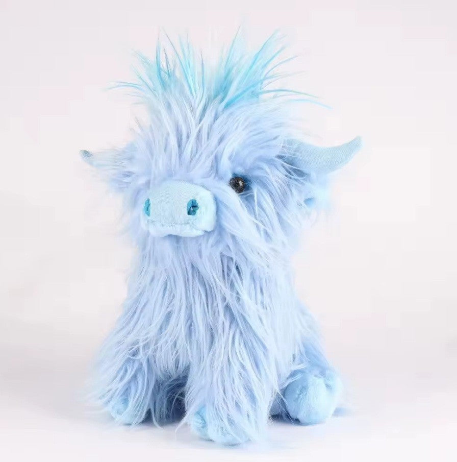 Clever Highland  Soft Cow Coo Cuddly Toy Plush Stuffed Scottish Scotland Gift UK