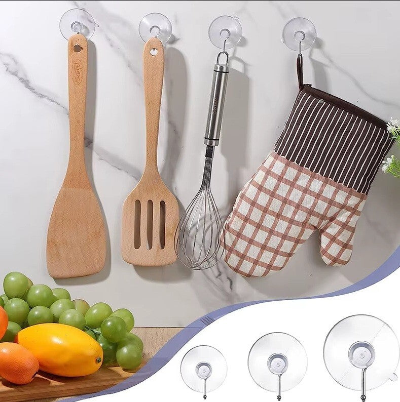 Suction Cup Hooks Hanger Window Glass Bathroom Hanging Suction Hooks Tiles