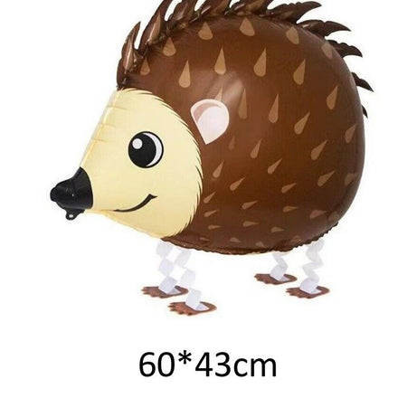 Hedgehog Balloon Walking Pet  Animal Airwalker Foil Helium Kids Fun Parties Toys