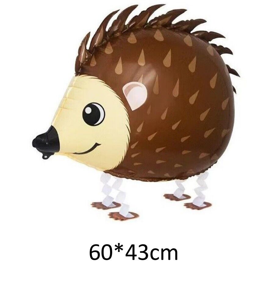 Hedgehog Balloon Walking Pet  Animal Airwalker Foil Helium Kids Fun Parties Toys