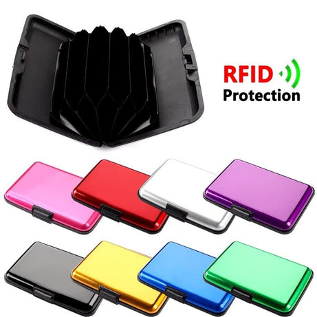 RFID Wallet Credit Card Holder Case Protector Waterproof Anti-Theft Contactless
