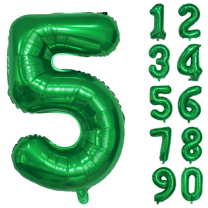 Giant Foil Number Balloons letter Air Helium Birthday Age Party Wedding 32