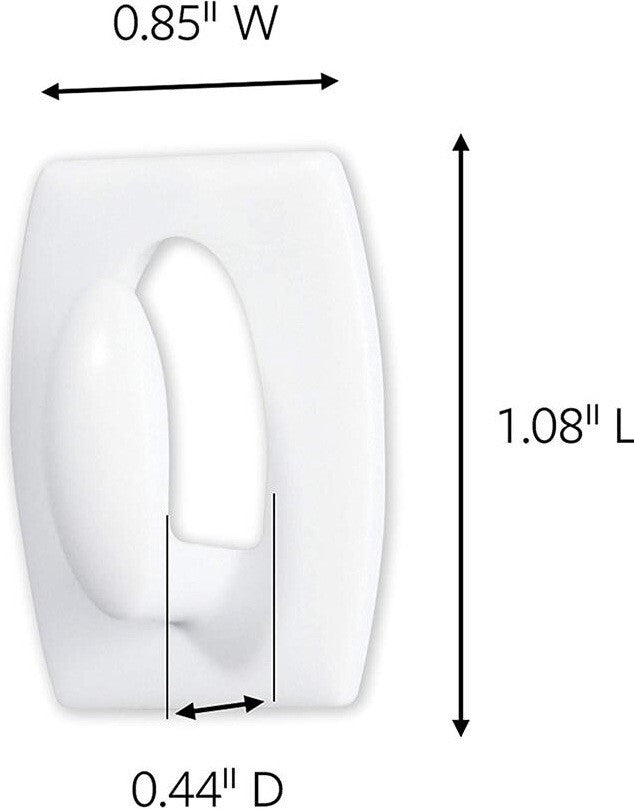 Command Hooks White MINI Decorating Utility Adhesive Stick on UK 3M