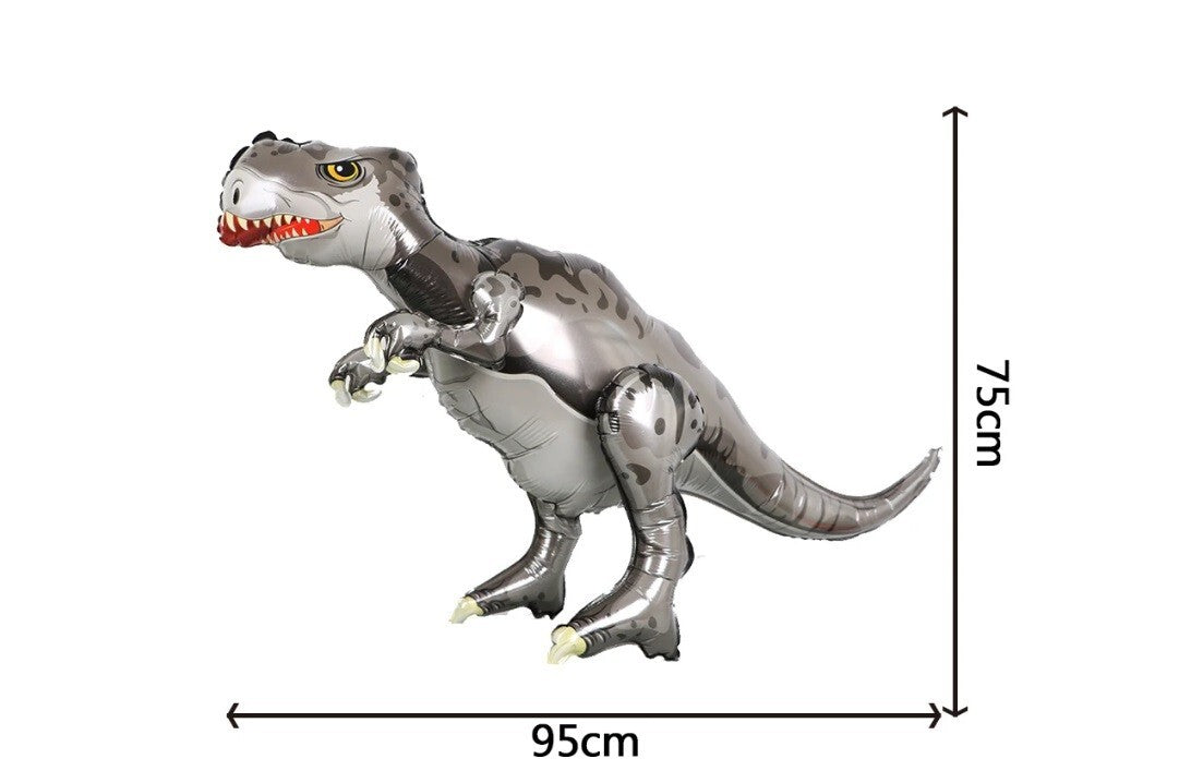 Dinosaur Balloon Giant 4D Foil Air Balloon Self Standing Birthday Party Festival