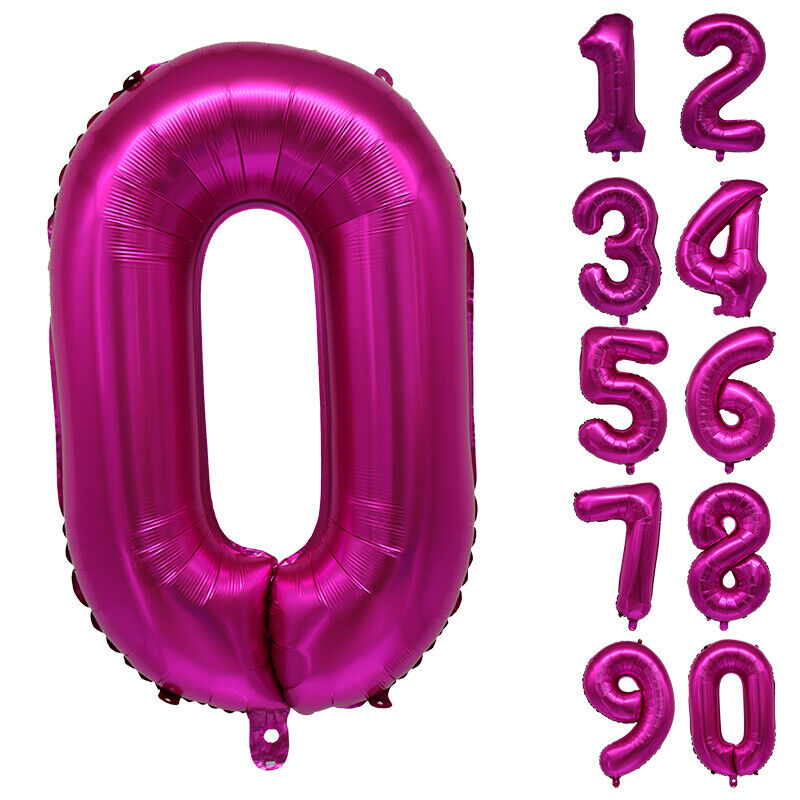 Giant Foil Number Balloons letter Air Helium Birthday Age Party Wedding 32