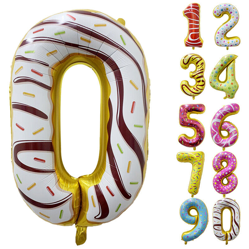 Giant Foil Number Balloons letter Air Helium Birthday Age Party Wedding 32