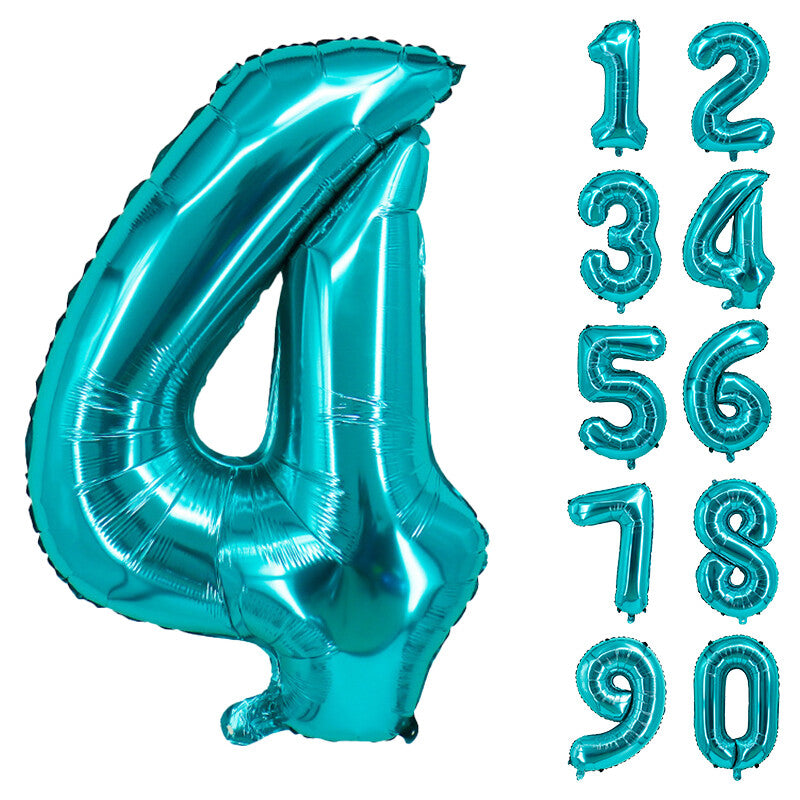 Giant Foil Number Balloons letter Air Helium Birthday Age Party Wedding 32