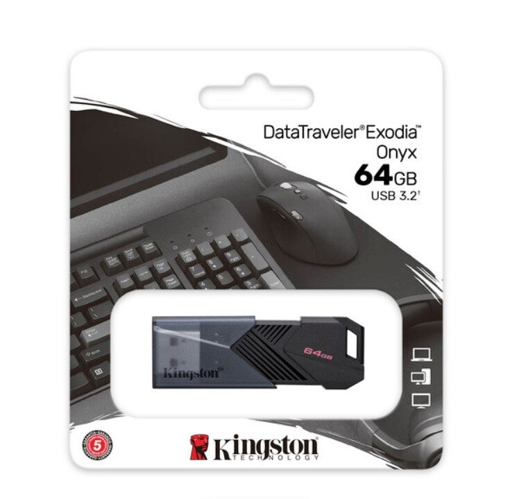 Kingston Data Traveler Exodia 64GB | 128GB | 256GB - USB 3.2 Flash Memory Drive