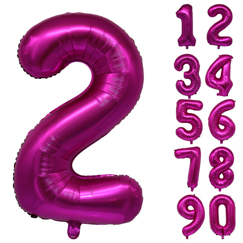 Giant Foil Number Balloons letter Air Helium Birthday Age Party Wedding 32