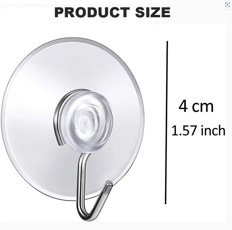 Suction Cup Hooks Hanger Window Glass Bathroom Hanging Suction Hooks Tiles