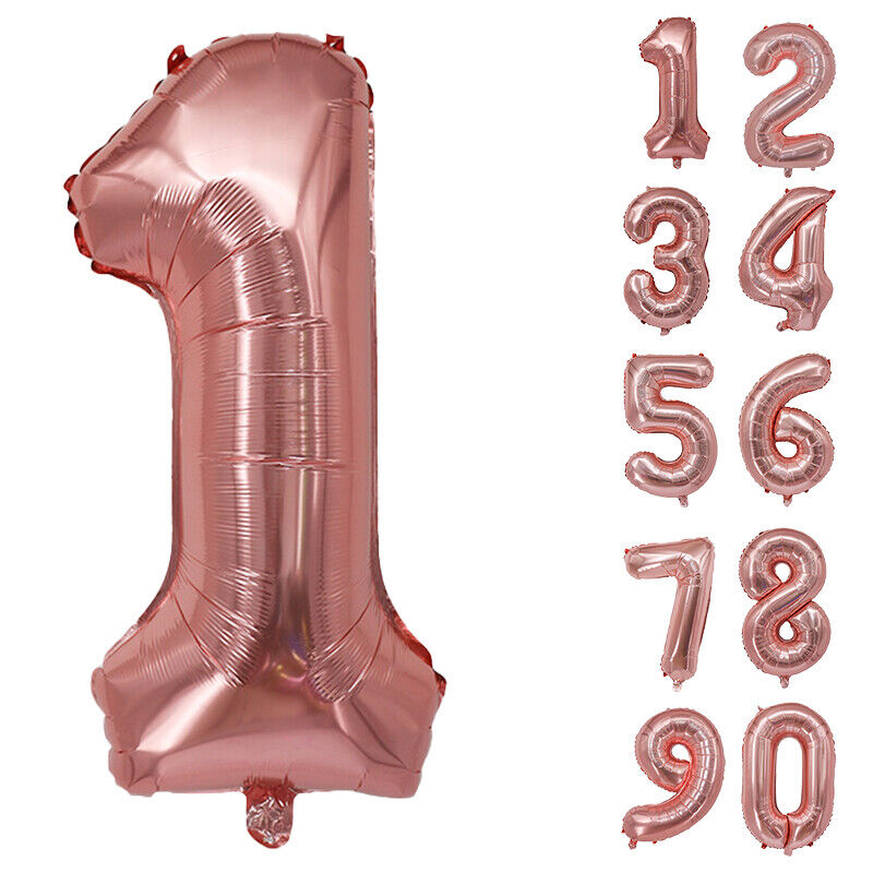 Giant Foil Number Balloons letter Air Helium Birthday Age Party Wedding 32