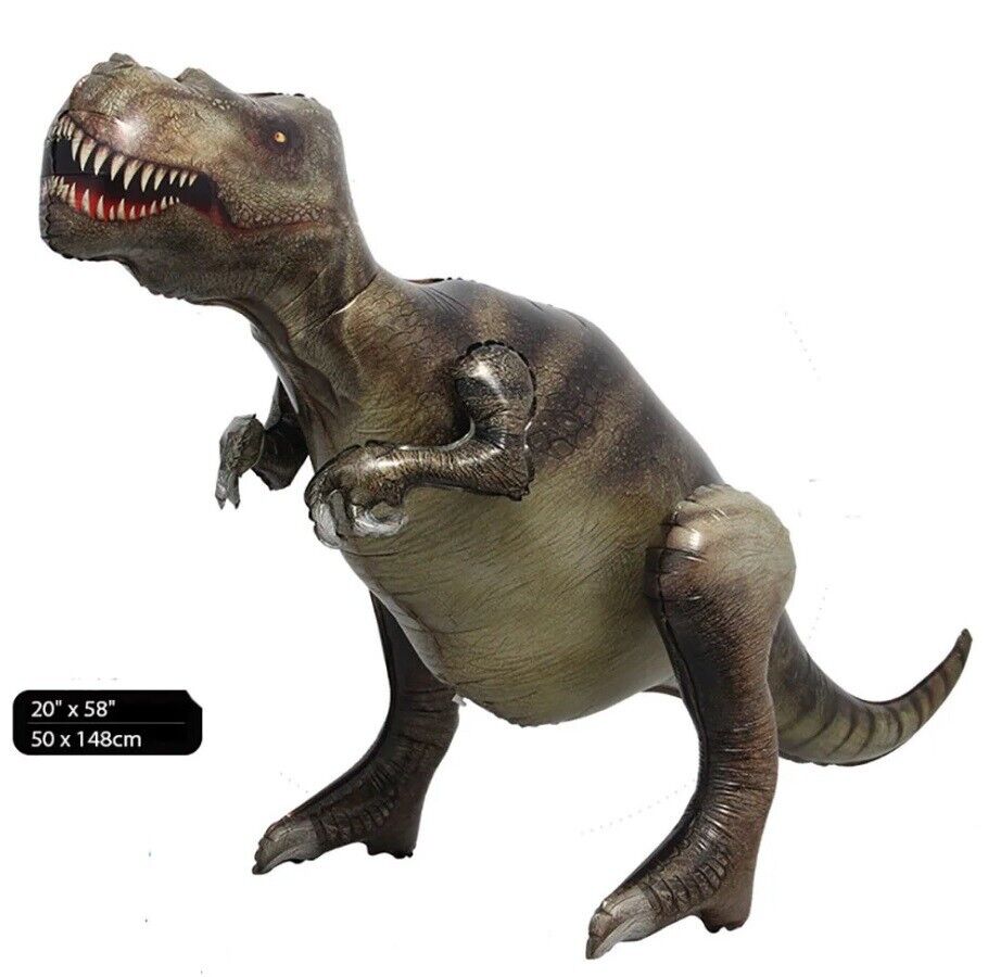 Dinosaur Balloon Giant 4D Foil Air Balloon Self Standing Birthday Party Festival