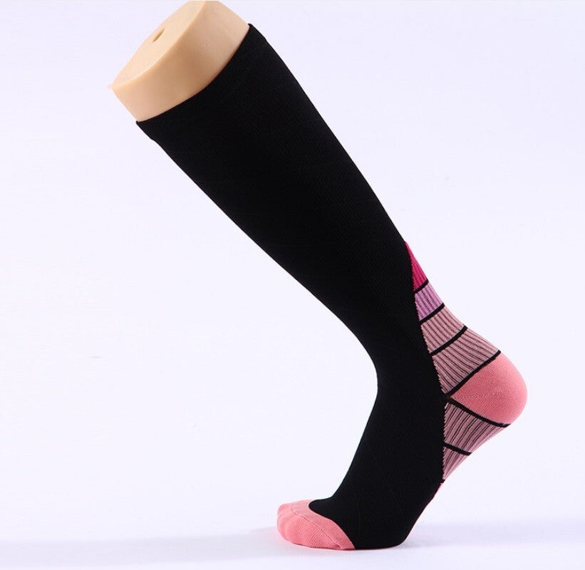 Compression Socks Unisex Anti Fatigue Medical Travel Sports Pain Relief Vein UK