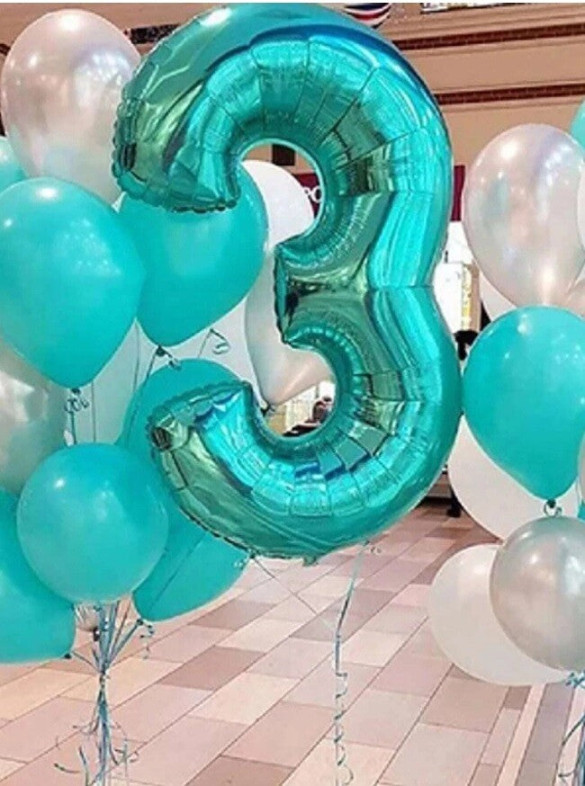 Giant Foil Number Balloons letter Air Helium Birthday Age Party Wedding 32