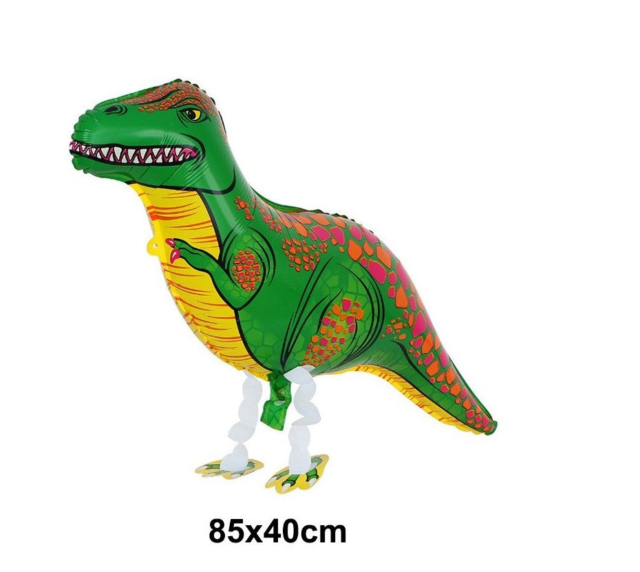 Dinosaurs Balloons Animals Airwalker Foil Helium Kids Fun Parties Jungle