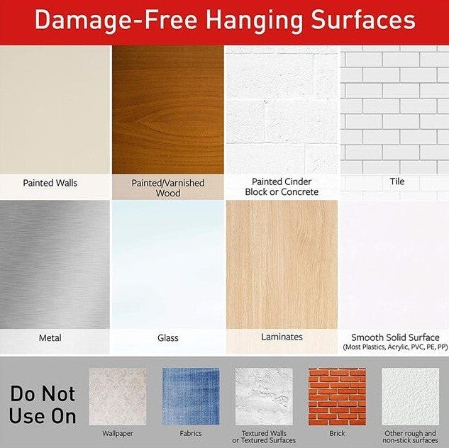 Command Mini Hooks on Wall