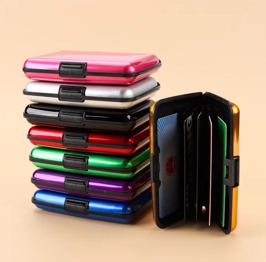 RFID Wallet Credit Card Holder Case Protector Waterproof Anti-Theft Contactless
