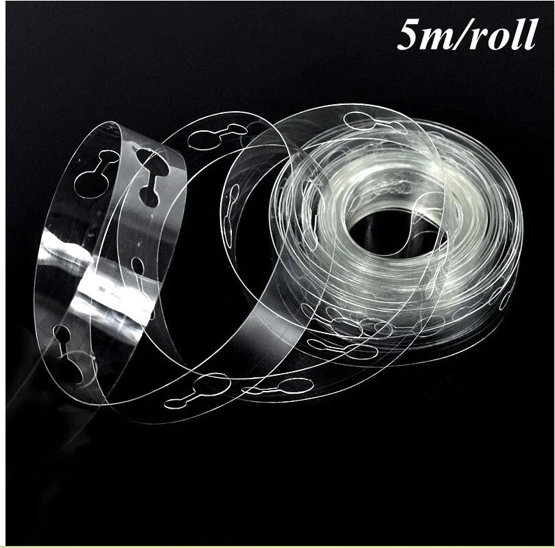 5M Balloon Strip Arch Party DIY Hen Chain Plastic Tape Garland String Wedding