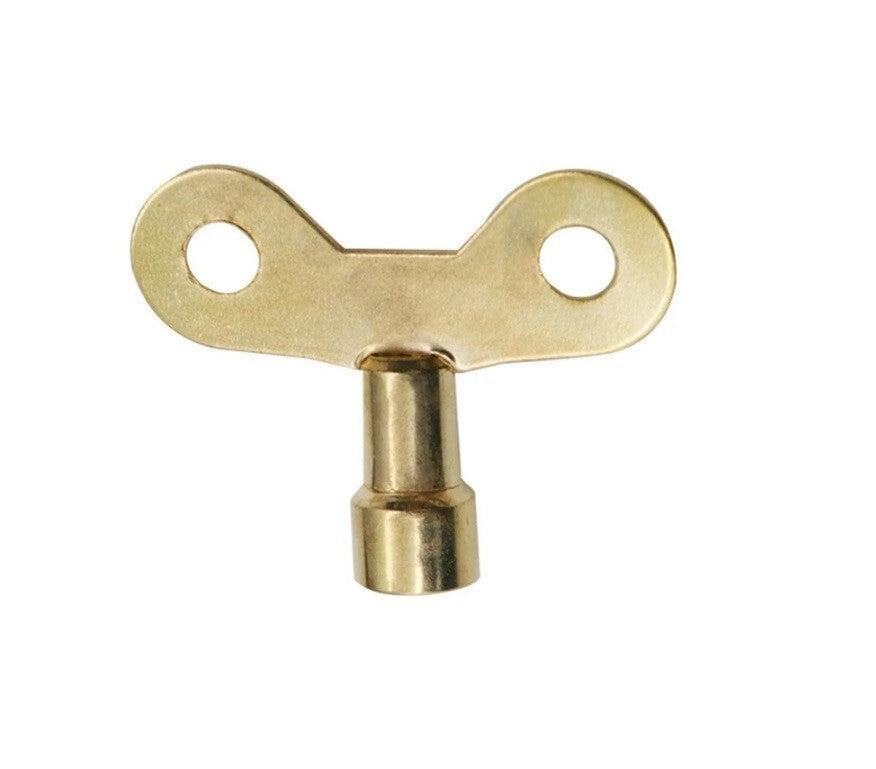 Radiator Plumbing x 5 Bleed Bleeding Key Keys Solid Brass for Venting Air Valve