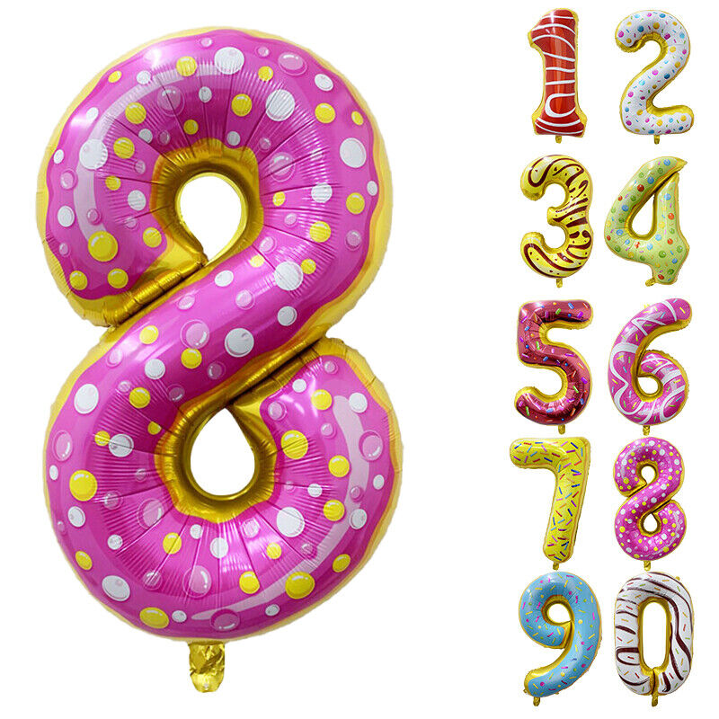 Giant Foil Number Balloons letter Air Helium Birthday Age Party Wedding 32