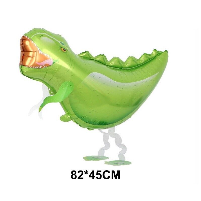 Dinosaurs Balloons Animals Airwalker Foil Helium Kids Fun Parties Jungle