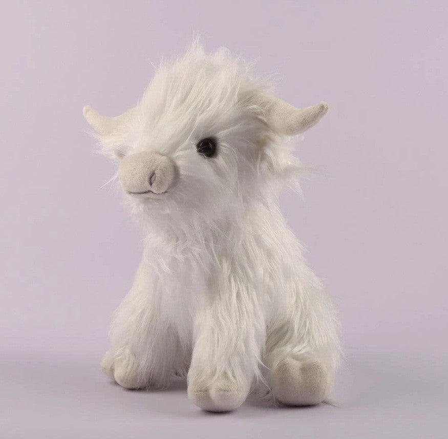 Clever Highland  Soft Cow Coo Cuddly Toy Plush Stuffed Scottish Scotland Gift UK