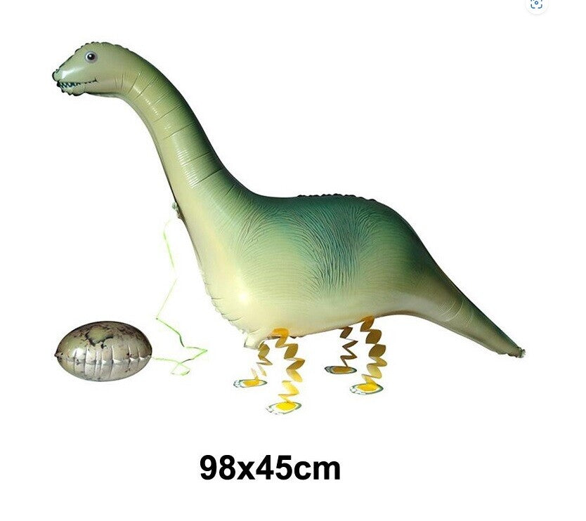 Dinosaurs Balloons Animals Airwalker Foil Helium Kids Fun Parties Jungle