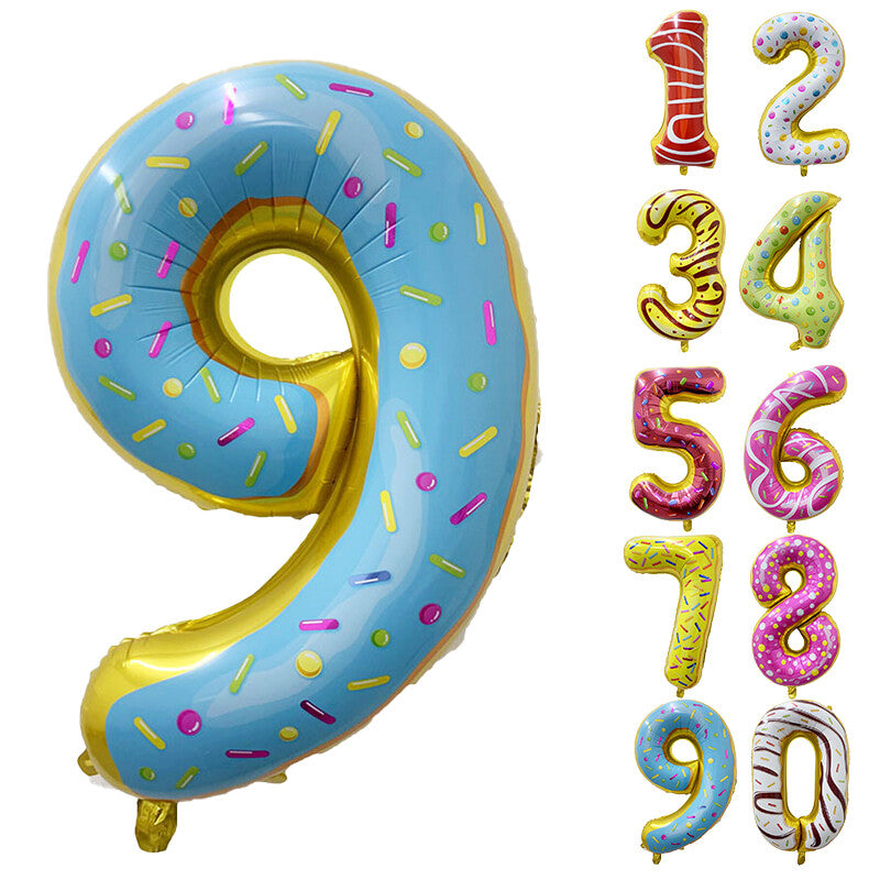 Giant Foil Number Balloons letter Air Helium Birthday Age Party Wedding 32